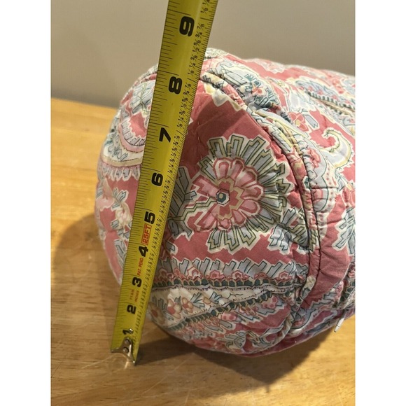 POTTERY BARN BOLSTER,‎ Jane Paisley 12" X 32" Pink Light Blue Throw Pillow - Picture 7 of 7